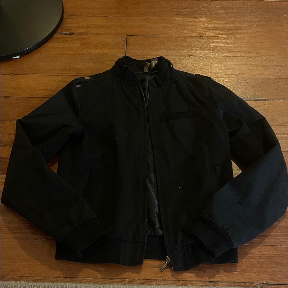 Empyre Black Bomber Jacket